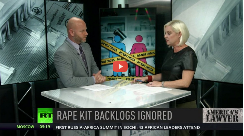 Americsa lawyer rape kit's