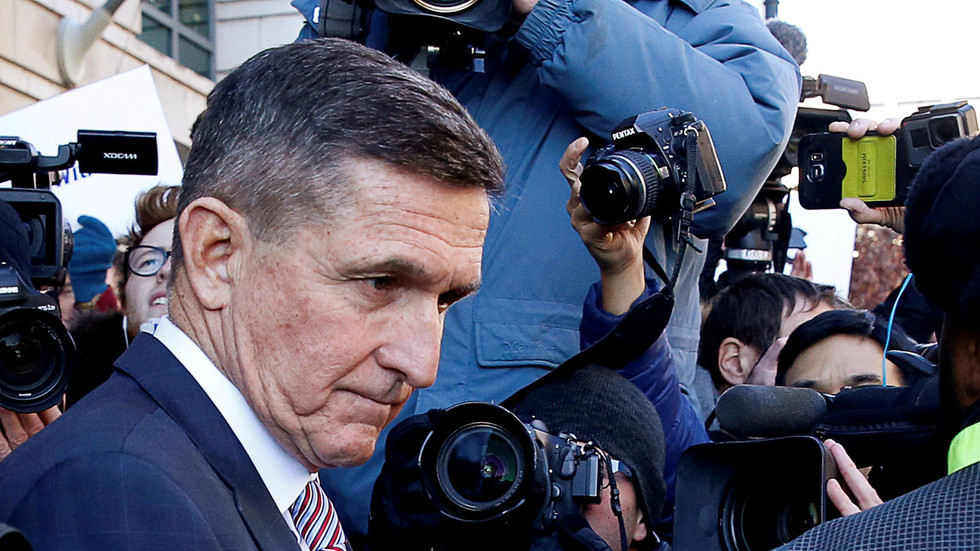 Former US national security adviser Michael Flynn departs US District Court in Washington, DC file photo REUTERS Joshua Roberts