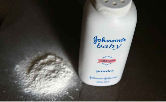 Johnson & Johnson stock falls after asbestos found in baby powder