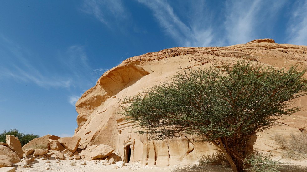 Majestic rock-hewn tombs of Madain Saleh in Saudi Arabia Reuters Faisal Al Nasser