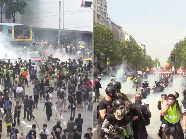 ‘Glorifying rioters’: China blasts France and EU for hypocrisy after they call for restraint in Hong Kong