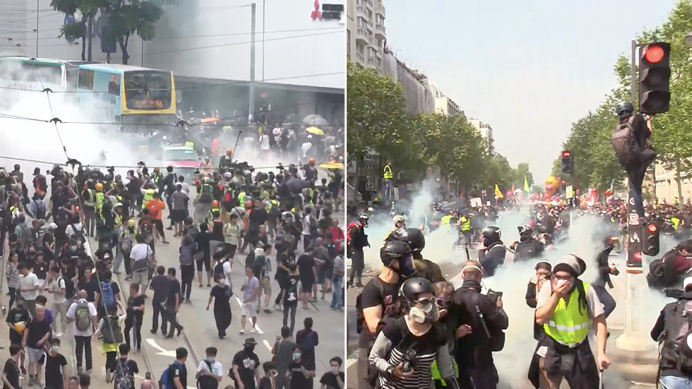 May Day protest in Paris, May 1, 2019 Ruptly