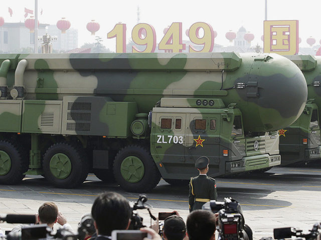 ‘No force can stop China’: Beijing shows off HYPERSONIC missiles & STEALTH drones at 70th National Day parade (VIDEO)