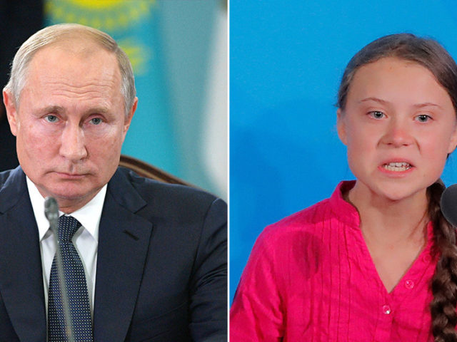 ‘She is kind, but emotions should not control this issue’: Putin takes on Greta Thunberg’s UN rant about climate & world powers