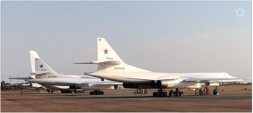 WATCH Russian Tu-160 nuclear-capable bombers land in South Africa (VIDEO)