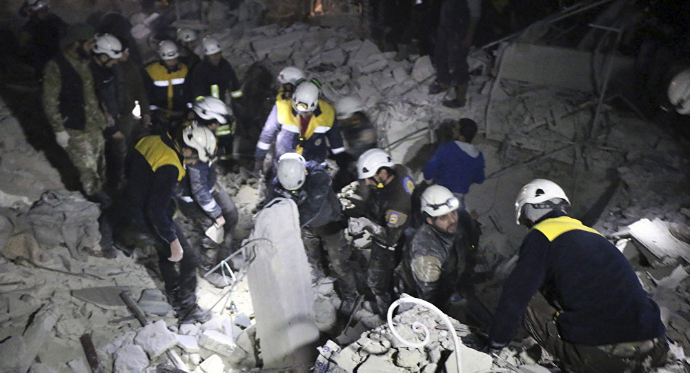 AP Photo Syrian Civil Defense White Helmets