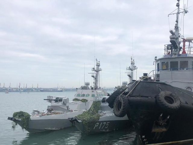 Moscow releases Ukrainian Navy boats seized during ‘violation’ of Russian territorial waters near Crimea in 2018