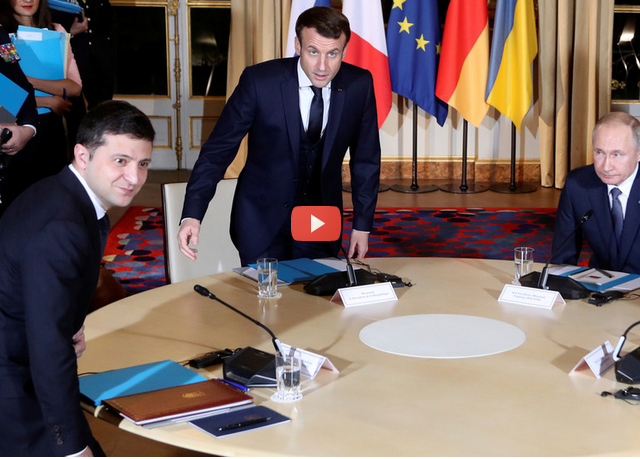 Russia’s Putin meets Ukraine’s Zelensky for the very 1st time at Paris summit