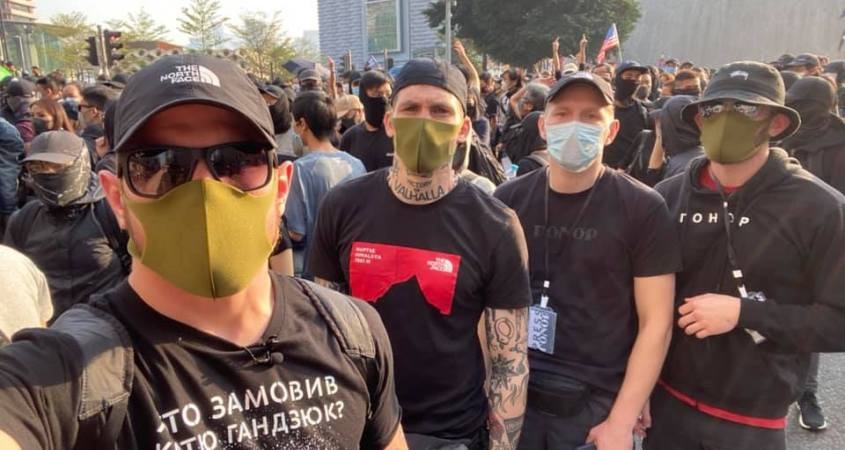 Ukrainian Nazis in Hong Kong