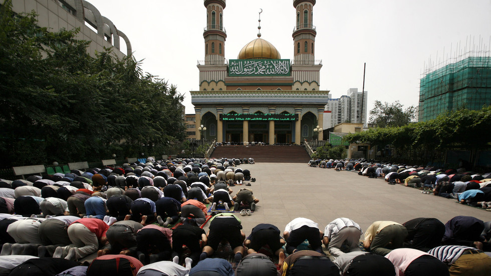 mosque in China's Xinjiang