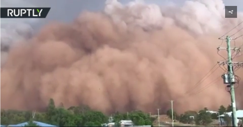 Australia dust storm