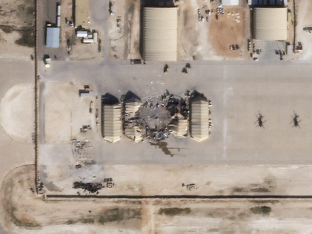 Satellite images show MINOR but PINPOINT damage to US-Iraqi bases from Iranian missile attack, suggesting limited show of force