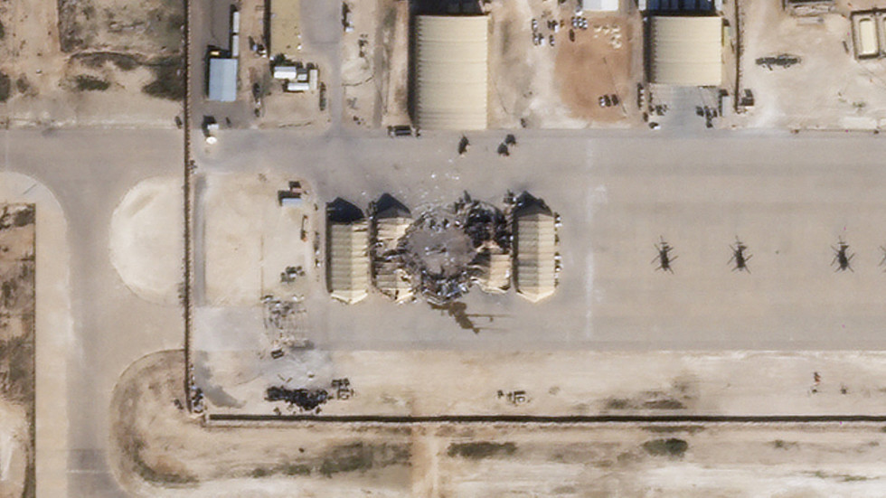 Commercial satellite imagery of military bases in Iraq