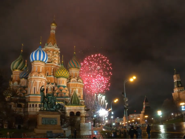 Happy New Year 2020 – Fireworks in Red Square Moscow – Russia | Niki Walk