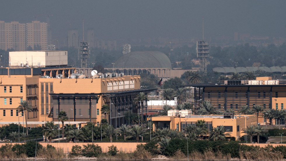 Two blasts have reportedly been heard in Baghdad