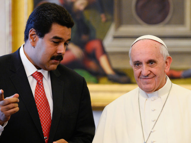‘Tired of politicized pastors’: Maduro alerts Pope that Venezuelans are DITCHING Catholicism