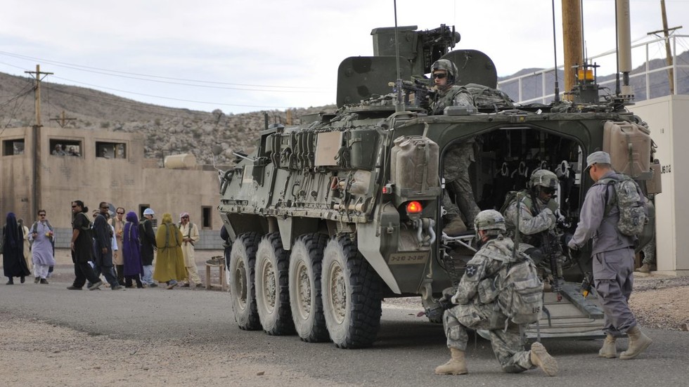 American and Afghan troops
