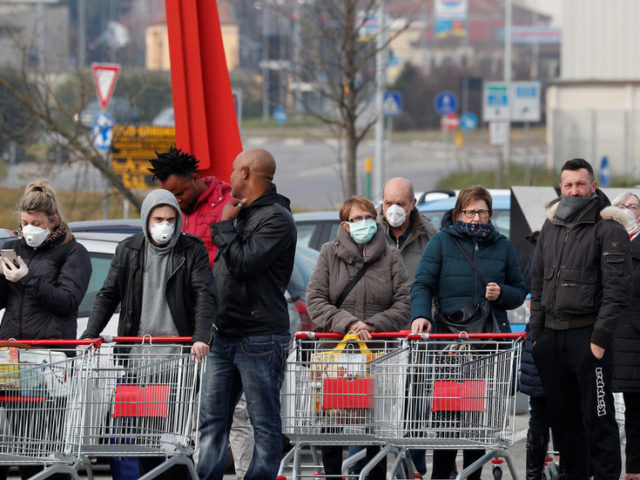 Shops stripped bare in scenes reminiscent of ‘zombie apocalypse’ as coronavirus fears sweep Italy