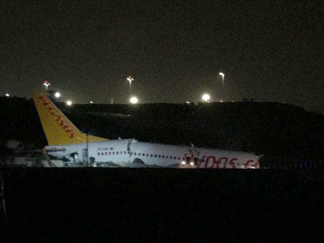 WATCH 1st footage of plane that crash-landed at Turkish airport