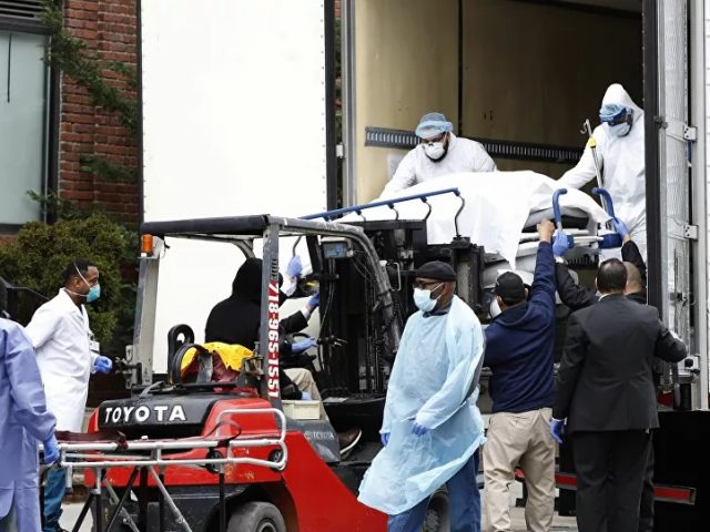 Videos: Bodies of NYC Coronavirus Victims Loaded via Forklift Into Refrigerated Trucks