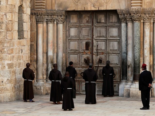 Jerusalem’s Church of Holy Sepulchre closes for first time since BLACK DEATH