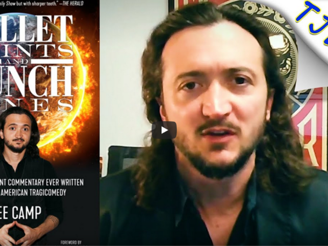 Lee Camp Talks About “Bullet Points & Punch Lines”