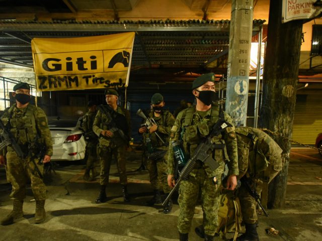 ‘No turning back’: Duterte threatens martial law after soldiers ambushed and killed during Covid-19 aid delivery