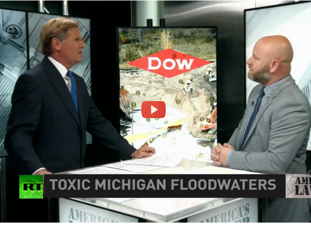 Toxic Michigan floodwaters & terrorist plots at US naval bases