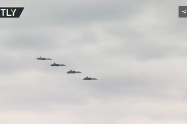 Secretive Russian stealth fighter jet Su-57 to take part in Victory Day parade flyover (VIDEO)