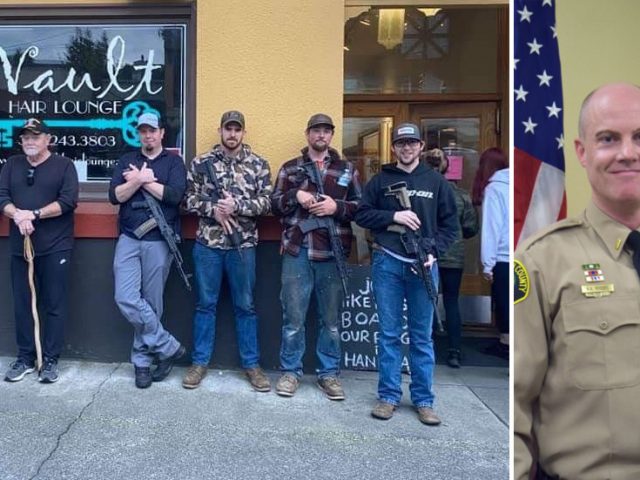 Police chief ousted for backing ‘gun-toting’ vigilantes who defended small town from alleged ‘Antifa threat’