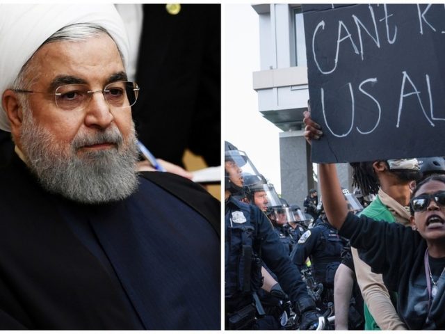 ‘Shame’ for Trump to hold Bible as protests rage: Iranian president slams ‘brutal’ killing of George Floyd