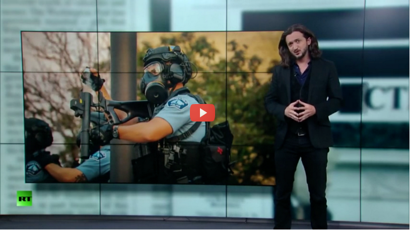 Redacted Tonight policing the US