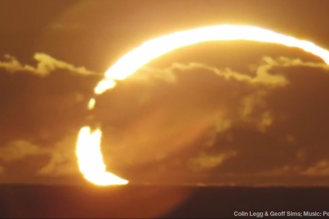 ‘Ring of Fire’ solar eclipse due to light up our skies this weekend
