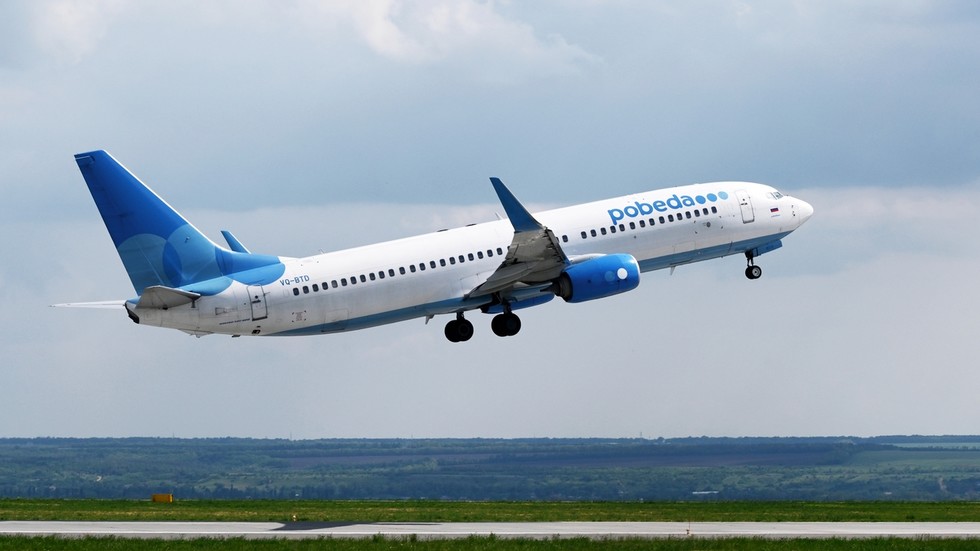 The Pobeda low-cost airline
