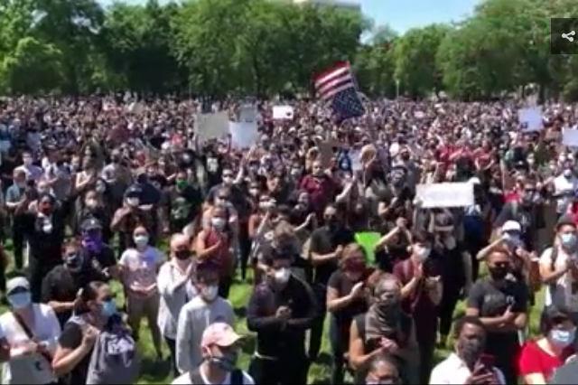 From White House to Golden Gate: Massive crowds rally nationwide to protest the death of George Floyd (VIDEOS, PHOTOS)