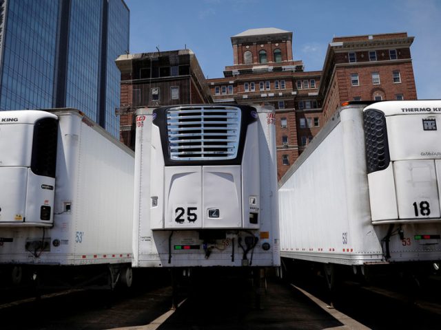 Phoenix, Arizona hospital runs out of morgue space, requests REFRIGERATOR TRUCKS as Covid-19 fatalities mount