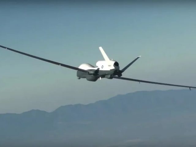 US Navy’s Triton Spy Drone Makes Rare Appearance in South China Sea