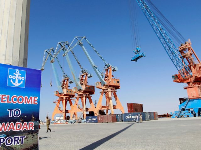 Pakistan starts transit trade via new seaport connected to China’s Belt & Road