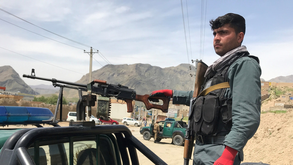 An explosion in Kabul