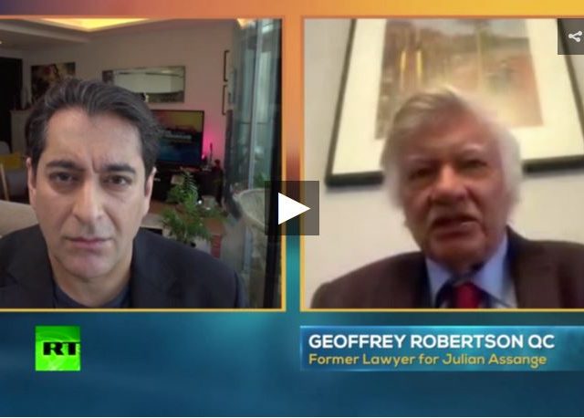 Geoffrey Robertson QC: The US is trying to CRUSH Julian Assange to deter future whistleblowers
