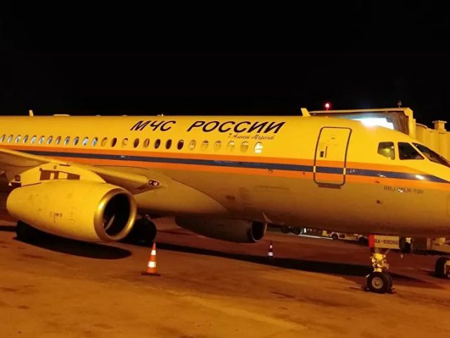 Russian Emergencies Ministry’s 1st Plane With Aid Lands in Beirut – Video