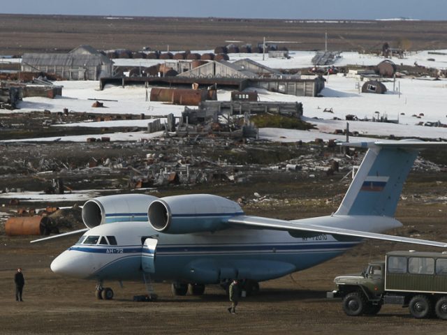 Airfields made from ice? New Russian technology promises to allow military transporters to touch down inside Arctic Circle