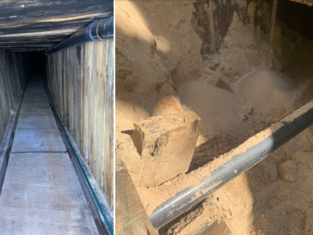 ‘Most sophisticated tunnel in US history’? ICE uncovers 400m smuggling railway under Arizona-Mexico border (PHOTOS)