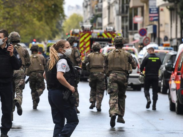 People injured in stabbing near former offices of Charlie Hebdo magazine in Paris, anti-terrorist unit joins probe