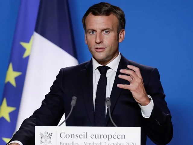 French President Macron Says 300 Syrian Militants Sent to Baku via Turkey