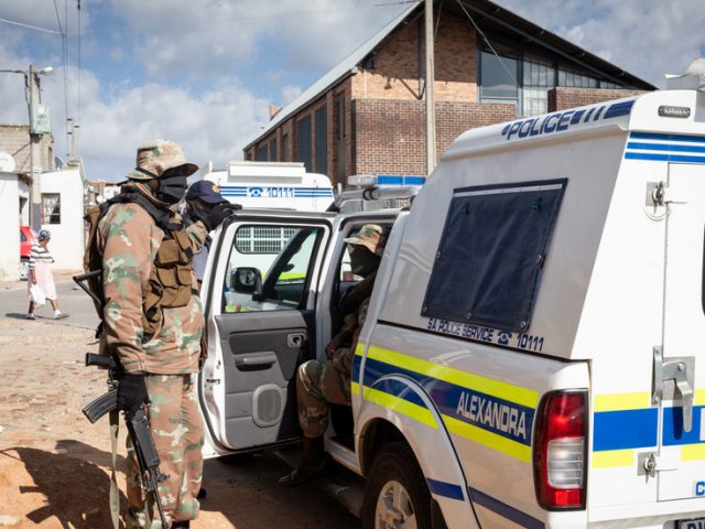 ‘Boer Lives Matter’: South African farmers storm court where two men held over murder of white farm worker