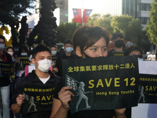 China to charge 12 anti-government protesters caught fleeing Hong Kong in speedboat
