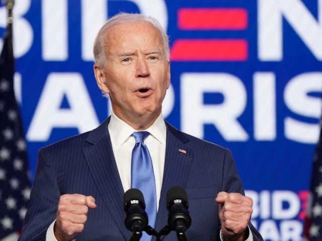 ‘We’ve rebuilt the blue wall’: Biden says ‘numbers tell us clear & convincing story, we’re going to win’ as Trump vows litigation