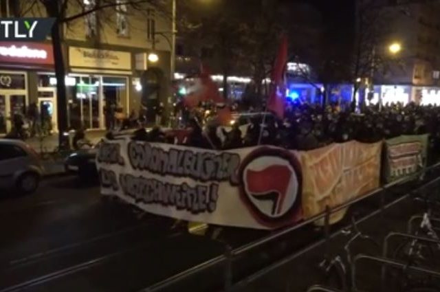 Wave of protests: Antifa marches against ‘Nazi’ Covid sceptics in Berlin, amid demos decrying pandemic restrictions (VIDEOS)