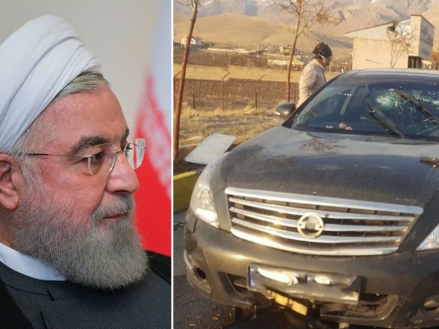 Iranian president points finger at Israel after assassination of top military scientist near Tehran